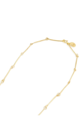 PAULA gemstone-pendant necklace - Gold