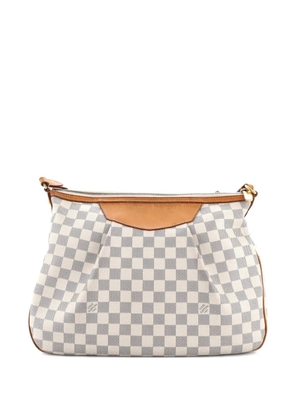 Louis Vuitton Pre-Owned Siracusa Handbag Damier MM shoulder bag - White