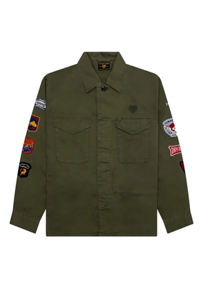 Human Made patch-pocket shirt jacket - Green