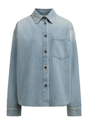 12 STOREEZ denim shirt - Blue