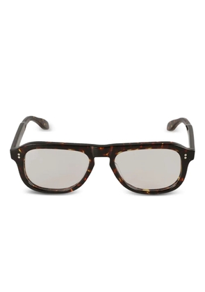 Kador Bravo tortoiseshell pilot-frame glasses - Brown
