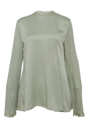 Jil Sander Envers crew-neck blouse - Green