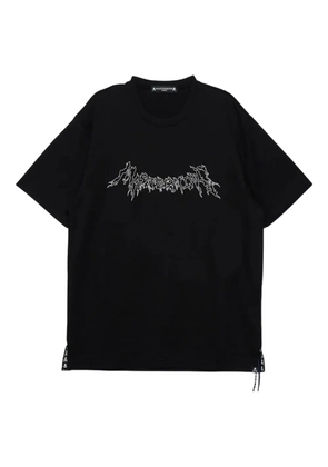 Mastermind Japan glassbeadeds short-sleeve T-shirt - Black