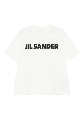 Jil Sander logo crew-neck T-shirt - White