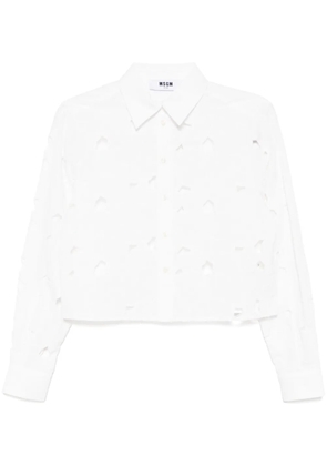 MSGM cotton shirt - White