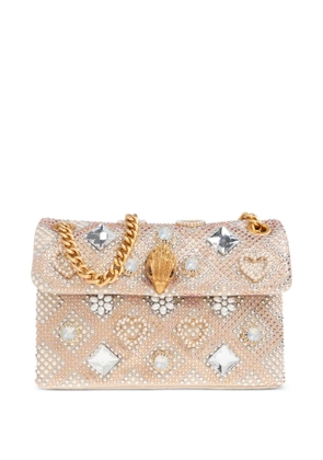 Kurt Geiger London Kensington Jewel chain cross body bag - Neutrals