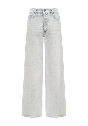 12 STOREEZ pocketed wide-leg jeans - Grey