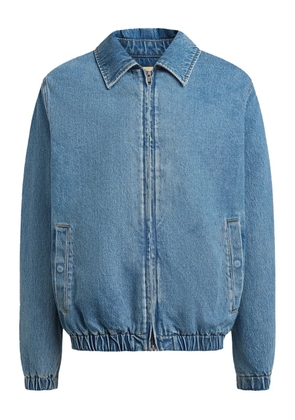 12 STOREEZ zip denim jacket - Blue