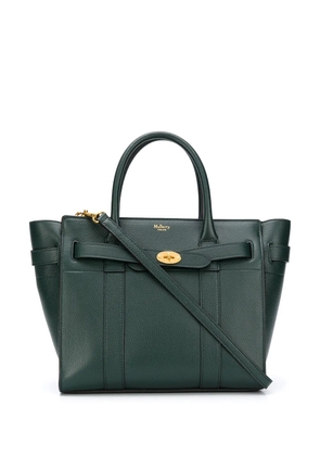 Mulberry Bayswater logo tote bag - Green