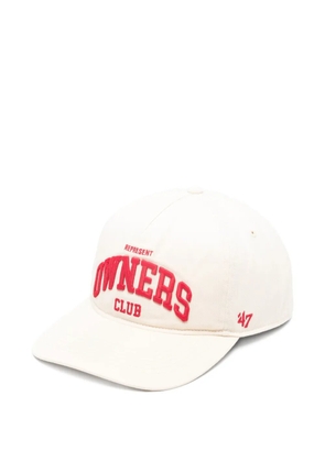 Represent embroidered baseball cap - Neutrals