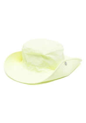 Yves Salomon taffeta explorer hat - Green