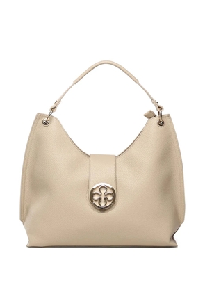 V°73 Federica logo-detail tote bag - Neutrals
