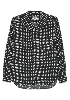 Black Comme Des Garçons Filip Pagowski striped shirt