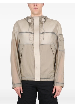Ten C hooded jacket - Neutrals