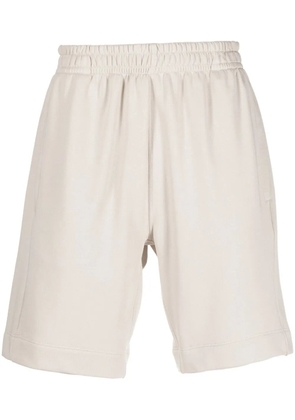 STYLAND cotton Bermuda track shorts - Neutrals