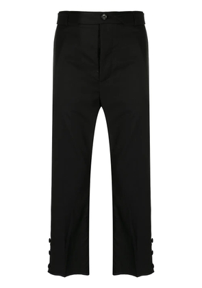Onefifteen x ANOWHEREMAN cropped-leg trousers - Black