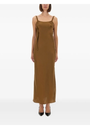 The Garment tie-strap maxi dress - Brown