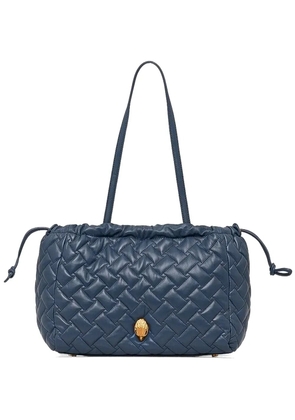 Kurt Geiger London Kensington quilted logo-detail tote bag - Blue
