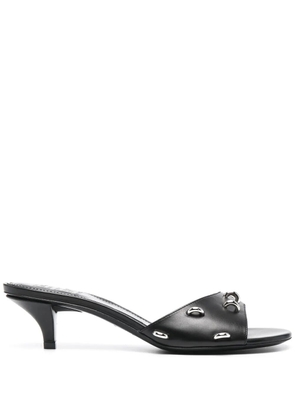 Givenchy studded rings open-toe sandals - Black