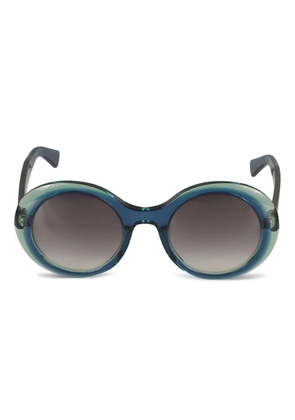 Kador round-frame sunglasses - Blue