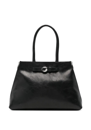 Coperni buckle-fastening leather shoulder bag - Black