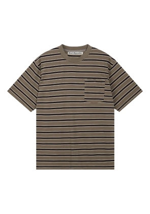 Rest&Recreation stripe pocket T-shirt - Brown