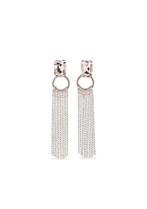 Alessandra Rich crystal-embellished chandelier earrings - Gold
