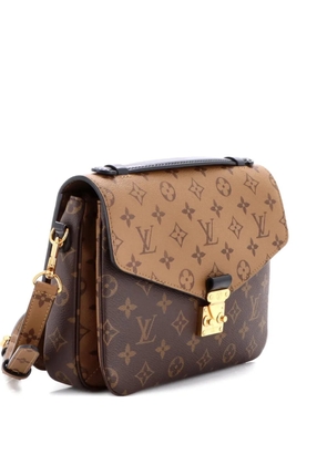 Louis Vuitton Pre-Owned Pochette Metis Reverse Monogram Canvas crossbody bag - Brown