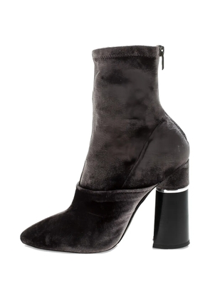 3.1 Phillip Lim pointed-toe block-heel boots - Grey