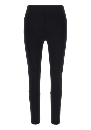 NOT AFTER TEN mesh-detail leggings - Black