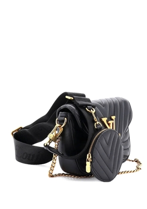 Louis Vuitton Pre-Owned New Wave Multi Pochette Quilted Leather crossbody bag - Black