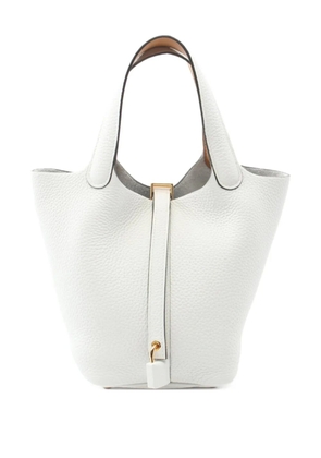 Hermès Pre-Owned 2025 Picotin Lock PM tote bag - White