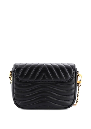 Louis Vuitton Pre-Owned New Wave Multi Pochette Quilted Leather crossbody bag - Black