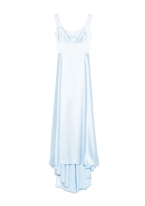 Atu Body Couture satin maxi dress - Blue