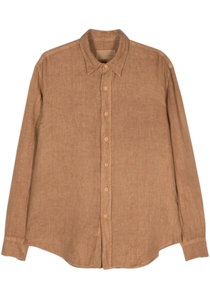 Costumein Andrea linen shirt - Brown
