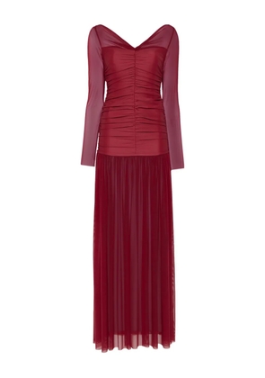 Atu Body Couture V-neck maxi dress - Red