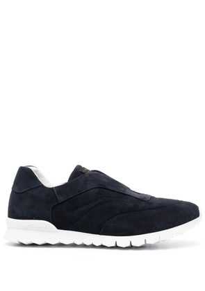 Kiton slip-on low top sneakers - Blue