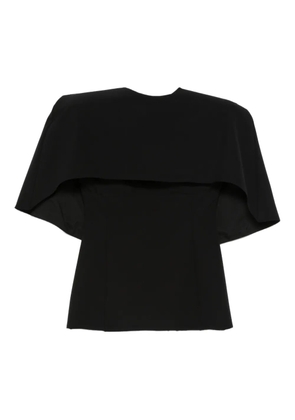 AXEL 113 Scarlet cape top - Black