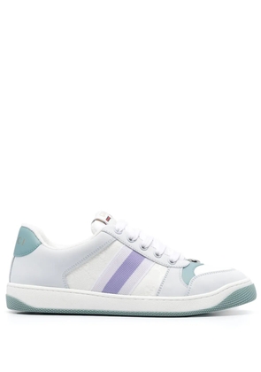 Gucci Screener panelled leather sneakers - White