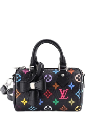 Louis Vuitton Pre-Owned x Takashi Murakami Speedy Bandouliere NM Bag Monogram Multicolor Nano satchel - Black