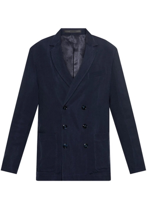 Giorgio Armani double-breasted blazer - Blue