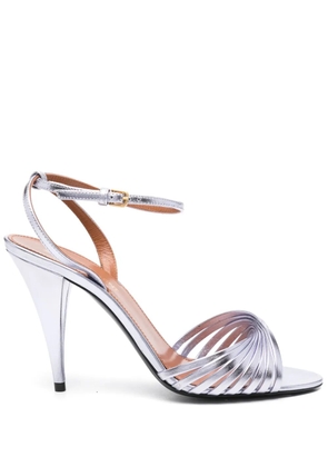 Saint Laurent 100mm Tina sandals - Purple