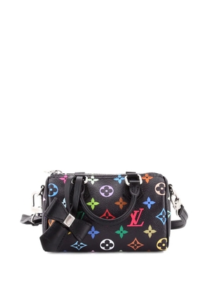 Louis Vuitton Pre-Owned x Takashi Murakami Speedy Bandouliere NM Bag Monogram Multicolor Nano satchel - Black