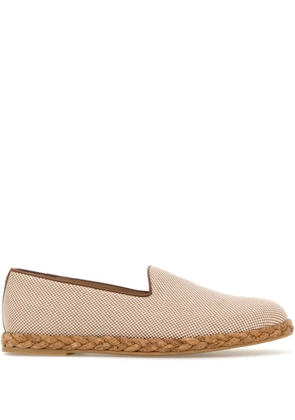 Valentino Garavani leather espadrilles - Neutrals
