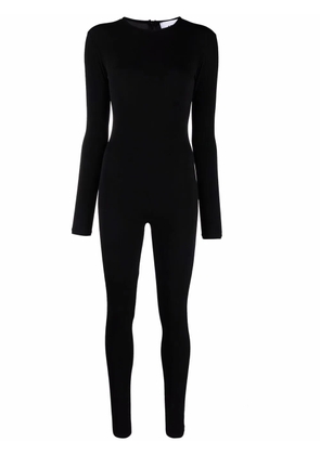 Atu Body Couture round neck jumpsuit - Black