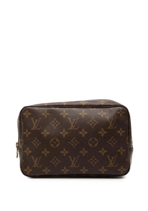 Louis Vuitton Pre-Owned 1991 Monogram Trousse Toilette 23 clutch bag - Brown