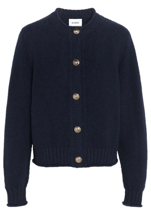 Barrie chunky cashmere cardigan - Blue