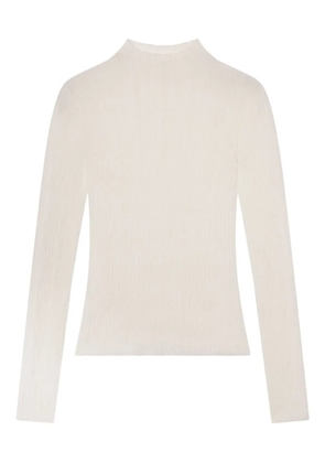A.L.C. ribbed high-neck top - Neutrals