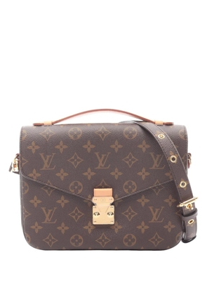 Louis Vuitton Pre-Owned 2020 Monogram Pochette Metis satchel - Brown