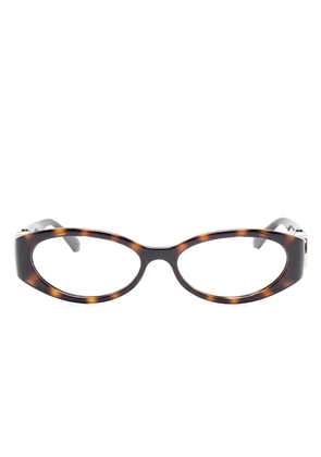 Gucci Eyewear oval-frame glasses - Black